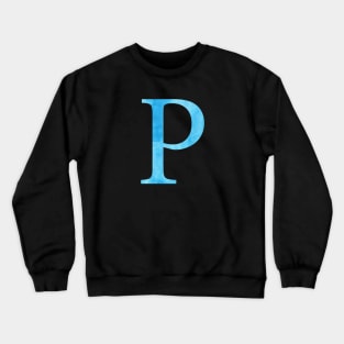 Blue P Crewneck Sweatshirt